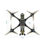 GEPRC MARK5 HD SPAN F722-HD-BT G50A FPV AIR UNIT SPEEDX2 2107.5 2450KV 4S 1950KV 6S 5 pollici FPV Digital Freestyle Drone